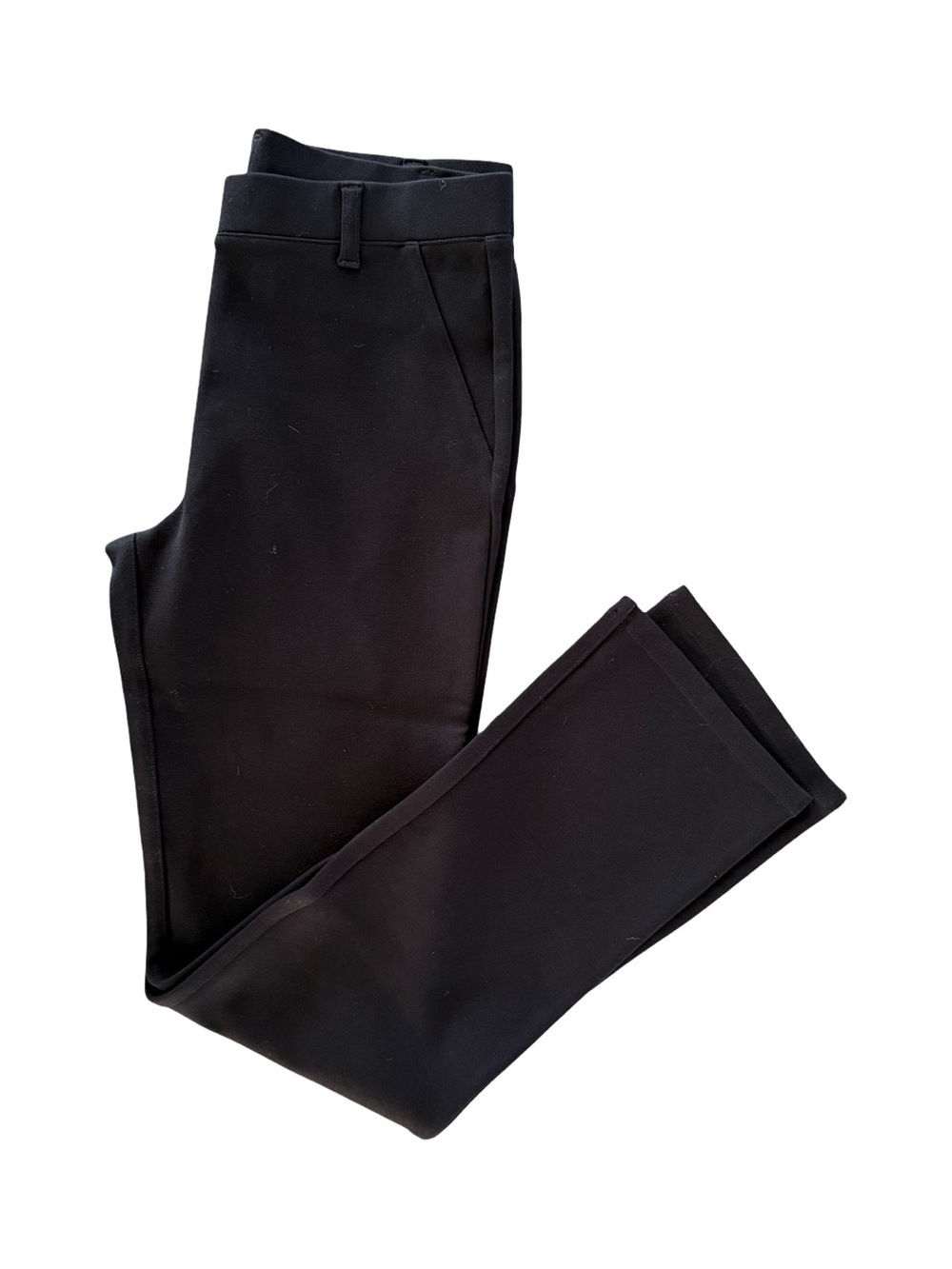 Quince Ultra Stretch Ponte Straight Leg Pants Size XS Petite - Picture 6 of 11